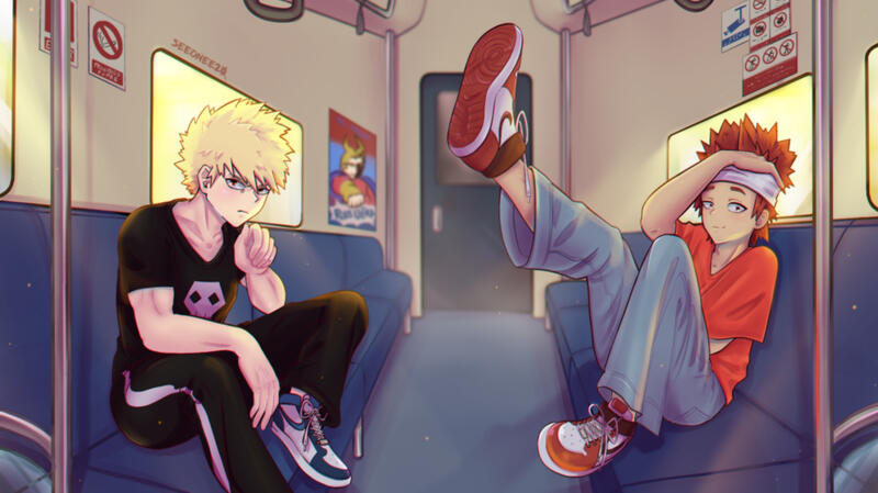 Boku no Hero Academia | Bakugo and Kirishima