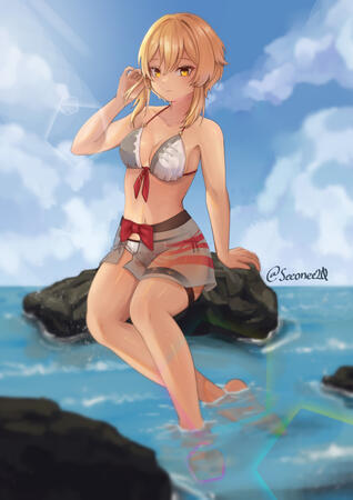 Genshin Impact | Lumine Swimsuit