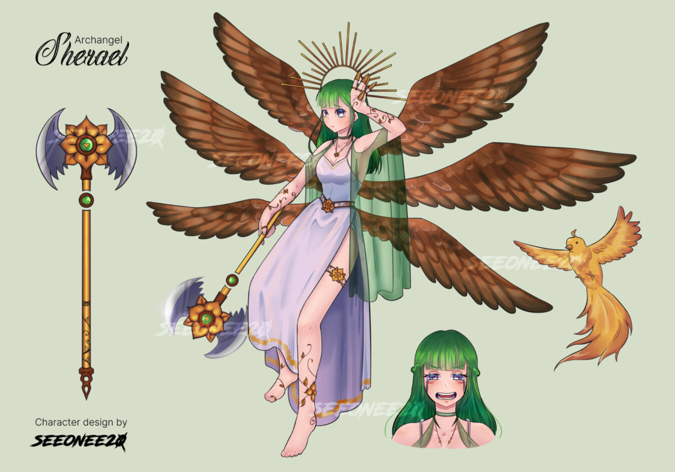 Original Character Sheet | Sherael